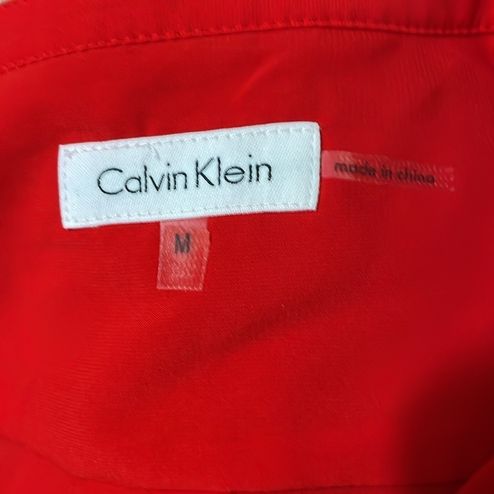 Calvin Klein Long Sleeve Flowy Blouse - Picture 10 of 11